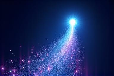 Abstract image representing technological innovation.